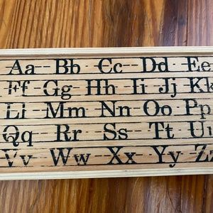 Alphabet Pencil Box Set